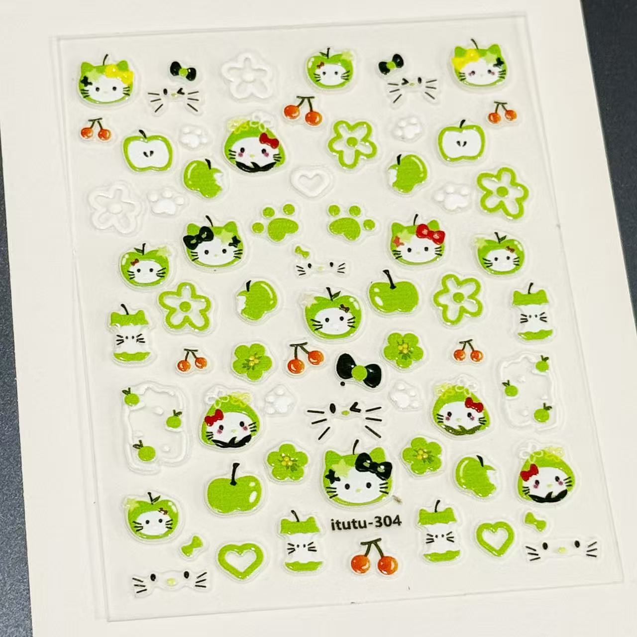 超かわいいカートゥーンネイルステッカー